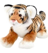 Animals Of The World Floppy Kahverengi Kaplan Peluş Oyuncak 30 cm