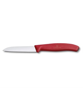 Victorinox SwissClassic 8cm Soyma Bıçağı Kırmızı 6.7401