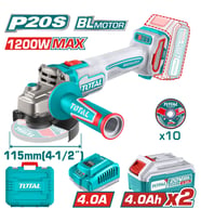 TOTAL Lİ-ION AKÜLÜ 1200W TAŞLAMA TAGLI2211532E