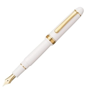 Platinum PNB15000#3776 Century Gold Trim 2 Chenonceau White Dolma Kalem