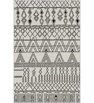 Eliana Home Baskılı, Yıkanabilir Kaymaz Taban Salon Halısı LNA0177-SD945 100x150 cm (Krem)