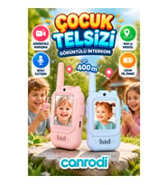 Görüntülü ve Sesli Çocuk Walkie Talkie – Ekranlı Video İnterkom, 400 m Menzil