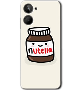 Realme 10 4G Kılıf HD Desen Baskılı Kılıf - Nutella Aşkım