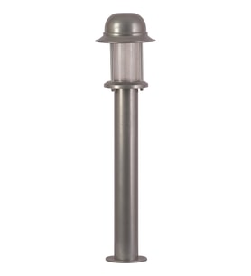 AVONNI BSU-68134-BSY Gri Boyalı Dış Mekan Aydınlatma E27 Aluminyum Polikarbon Cam 18cm