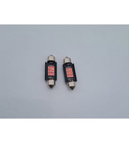 39mm 6 Led Sofit Ampul Kırmızı  Plaka Bagaj Tavan Aydınlatma (Beyaz)