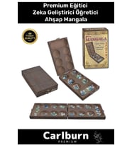 Premium Eğitici Zeka Geliştirici Öğretici Eğlence Aile Etkinlik Ahşap Mancala Kutu Oyunu