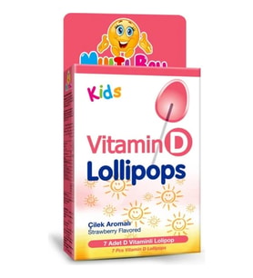 Multi Ball Kids Vitamin D Lollipops