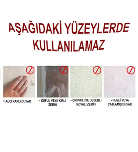 Çift Taraflı Bant Seti 60 Parça (Çok Renkli)