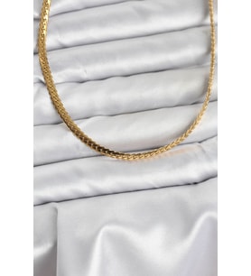 316L Çelik Gold Renk Zincir Kadın Kolye