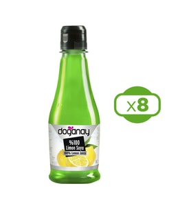 Doganay %100 Limon Suyu 500 ml x 8 Adet Pet