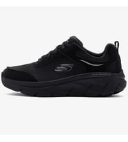 Skechers D'lux Walker 2.0 - Durven Memory Foam Mens Black Sneaker Hafızalı Taban Kadın Günlük Spor Ayakkabı Siyah