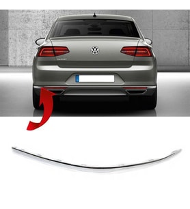 Vw Passat B8 Sol Arka Tampon Nikelajı 2015 Sonrası 3G0853841