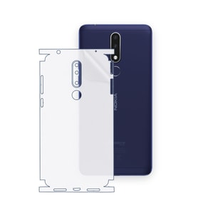 SChitec NOKIA 3.1 Plus Uyumlu Fullbody Arka Kaplama Hidrojel Koruyucu Film