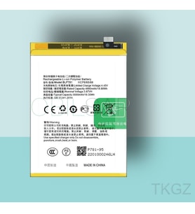 Tkgz - OPPO A52 - BLP-781 - Uyumlu Pil - Servis Sıfır