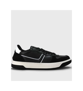 Lufian 112230229 Jack Sneaker Erkek Deri Ayakkabı (Siyah)