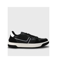 Lufian 112230229 Jack Sneaker Erkek Deri Ayakkabı (Siyah)