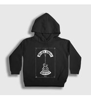 Presmono Unisex Çocuk Siyah Guitar Black Label Society Kapüşonlu Sweatshirt 16977tt