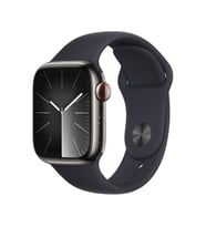 Apple Watch Seri 9 41 cell MM Çelik Kasa Spor Kordon S/M Akıllı Saat (Apple Türkiye Garantili) Grafi