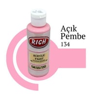 Rich Master Akrilik Boya 120 cc. 134 Açık Pembe 