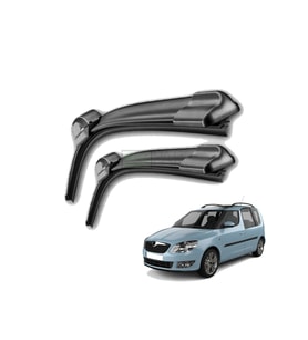 SKODA ROOMSTER ÖN CAM SİLECEK SÜPÜRGESİ TAKIMI 2006 - 2013 ROMSTAR ÖN SİLECEK SAĞ SOL