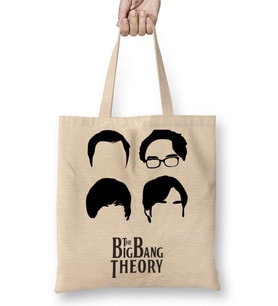 The Big Bang Theory Bez Çanta Uzun Saplı