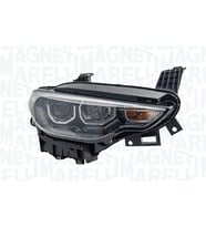 Fiat Egea 2015-2020 Motorlu Far Sağ Led+Park+Ballast Beyaz Çıtalı   Oem No (52214453)