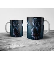 Pixxa Bo-Katan Kryze Mandalorian Star Wars Kupa Bardak Model 4