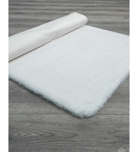 Makine Kaymaz Yıkanabilir Beyaz Bohem Salon Halısı Mutfak Halısı Koridor Halısı Yolluk Beyaz