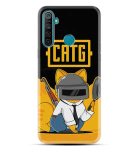 Realme 5i 5 Pro 6i 7 Pro 8 Kılıf Desemli Silikon Cat G 1677
