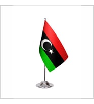 Libya Tekli Masa Bayrağı