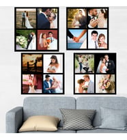 Yapışan Kare 4 lü Foto blok çerçeveler(20x20 cm)16 resimli
