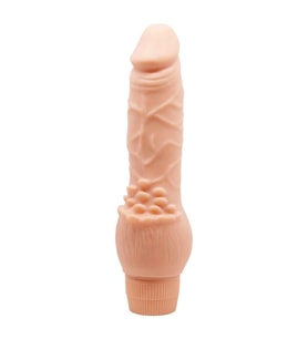 MorGece 19,5 cm Güçlü Titreşimli Realistik Vibratör