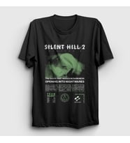 Presmono Unisex Siyah Angela Orosco Silent Hill 2 T-Shirt 541367tt
