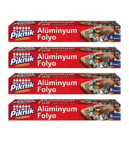 Piknik Alüminyum Folyo 8 m x 4 Adet