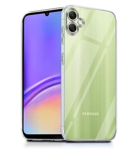 Newface Samsung Galaxy A07 4G Lüx Şeffaf Silikon - Şeffaf