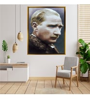 ÇERÇEVELİ ATATÜRK TABLO S107
