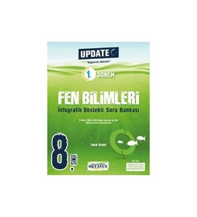 Okyanus Yayınları 8. Sınıf Update Fen Bilimleri 1. Dönem İntografik Destekli Soru Bankası