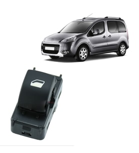 PEUGEOT PARTNER CAM DÜĞMESİ ANAHTARI TEKLİ 2009--2014