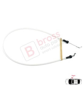 Mercedes Atego MK1 2 1998-2013 Axor MK1 2 2001-On 9737600104 İçin Sağ Kapı İç Açma Teli 715 mm