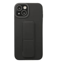 Newface Apple iPhone 14 Plus Kılıf Mega Standlı Silikon - Siyah