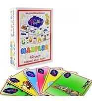 Playwood Eğitici Resimli Bilgi Kartları Harfler 26