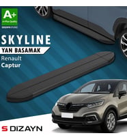 S-Dizayn Renault Captur Skyline Siyah Yan Basamak 173 Cm 2013-2020 A+ Kalite