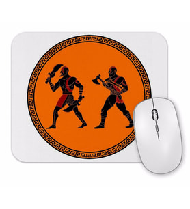 The Past And Future Kratos Mouse Pad.jpg