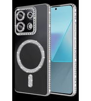 Pilelistore   Xiaomi Redmi Note 13 Pro 4G Joke Simli Magneticsafe Kılıf - Gümüş