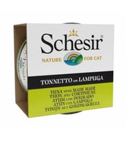 Schesir Ton Balığı ve Lambukalı (Mahi Mahi) Jöleli Kedi Konservesi 85 Gr