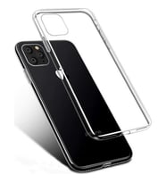 Apple iPhone 11 Pro Kılıf Şeffaf Silikon Hibrit Case (Renksiz)