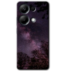 Redmi Note 13 Pro 4G Kılıf HD Desen Baskılı Kılıf - Gece Galaksi