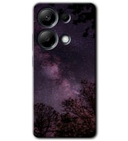 Redmi Note 13 Pro 4G Kılıf HD Desen Baskılı Kılıf - Gece Galaksi