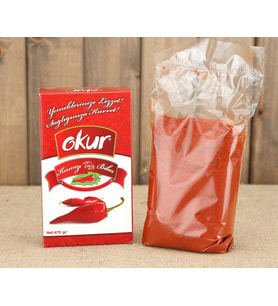 Kahramanmaraş  Acı Toz  Biberi - Okur Biber 470 gr