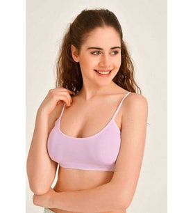 Pedli İp Askılı Pembe Büstiyer